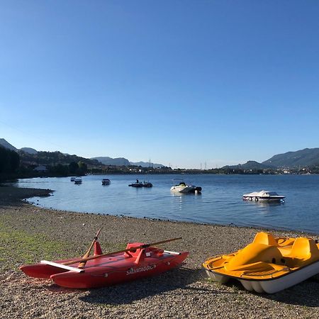 Glamping Camping Rivabella Lecco Bagian luar foto