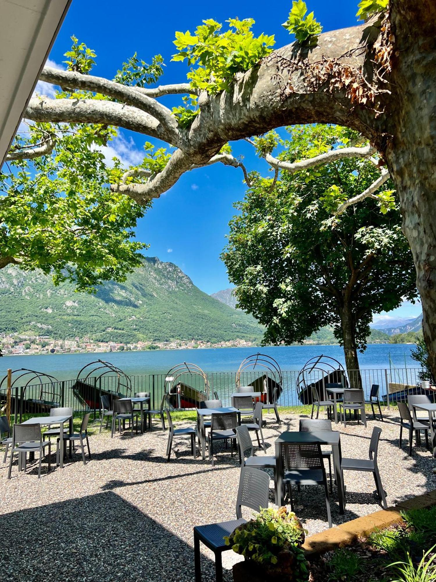 Glamping Camping Rivabella Lecco Bagian luar foto