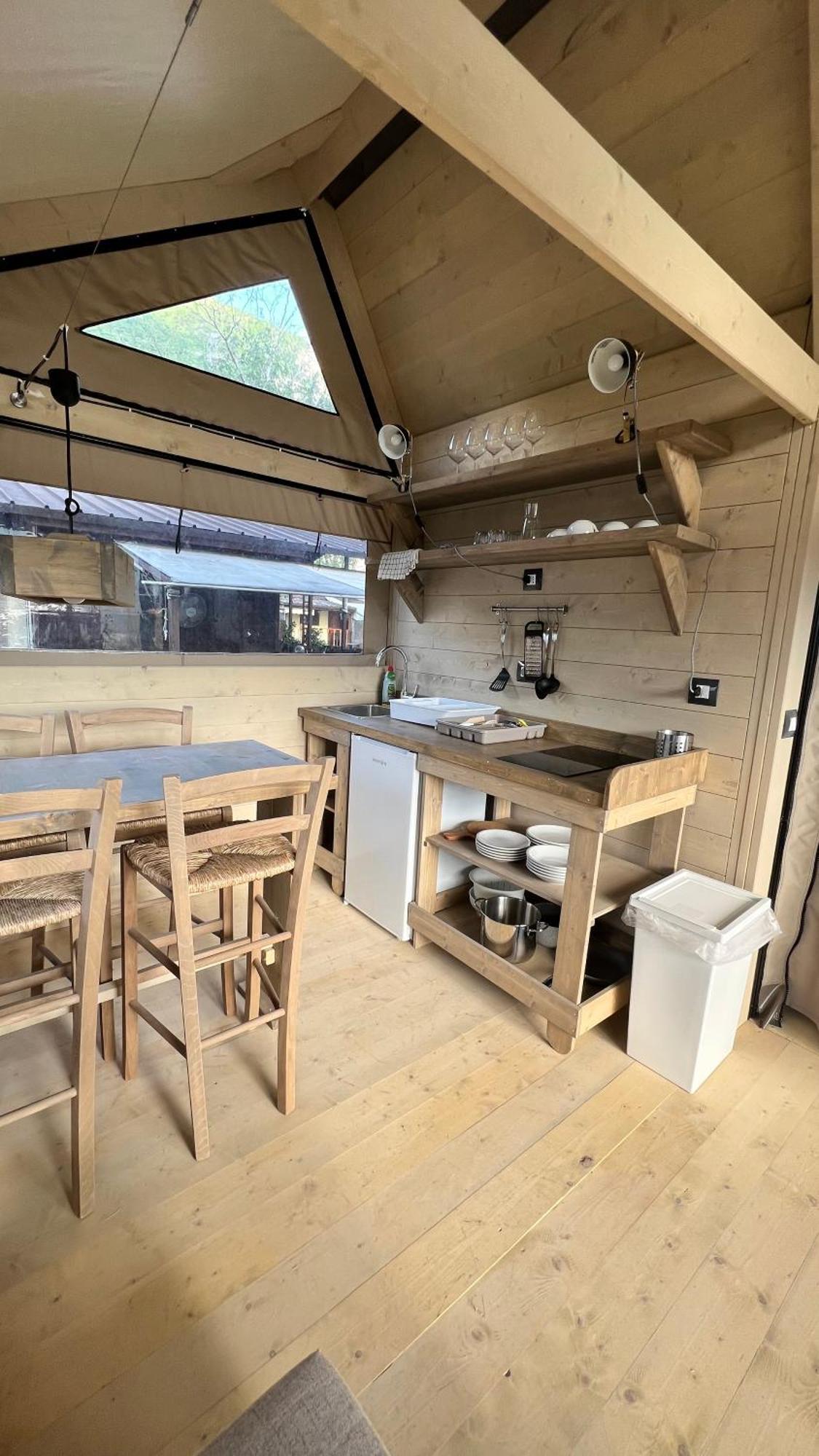 Glamping Camping Rivabella Lecco Bagian luar foto