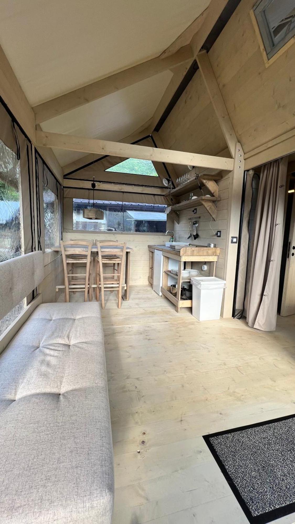 Glamping Camping Rivabella Lecco Bagian luar foto