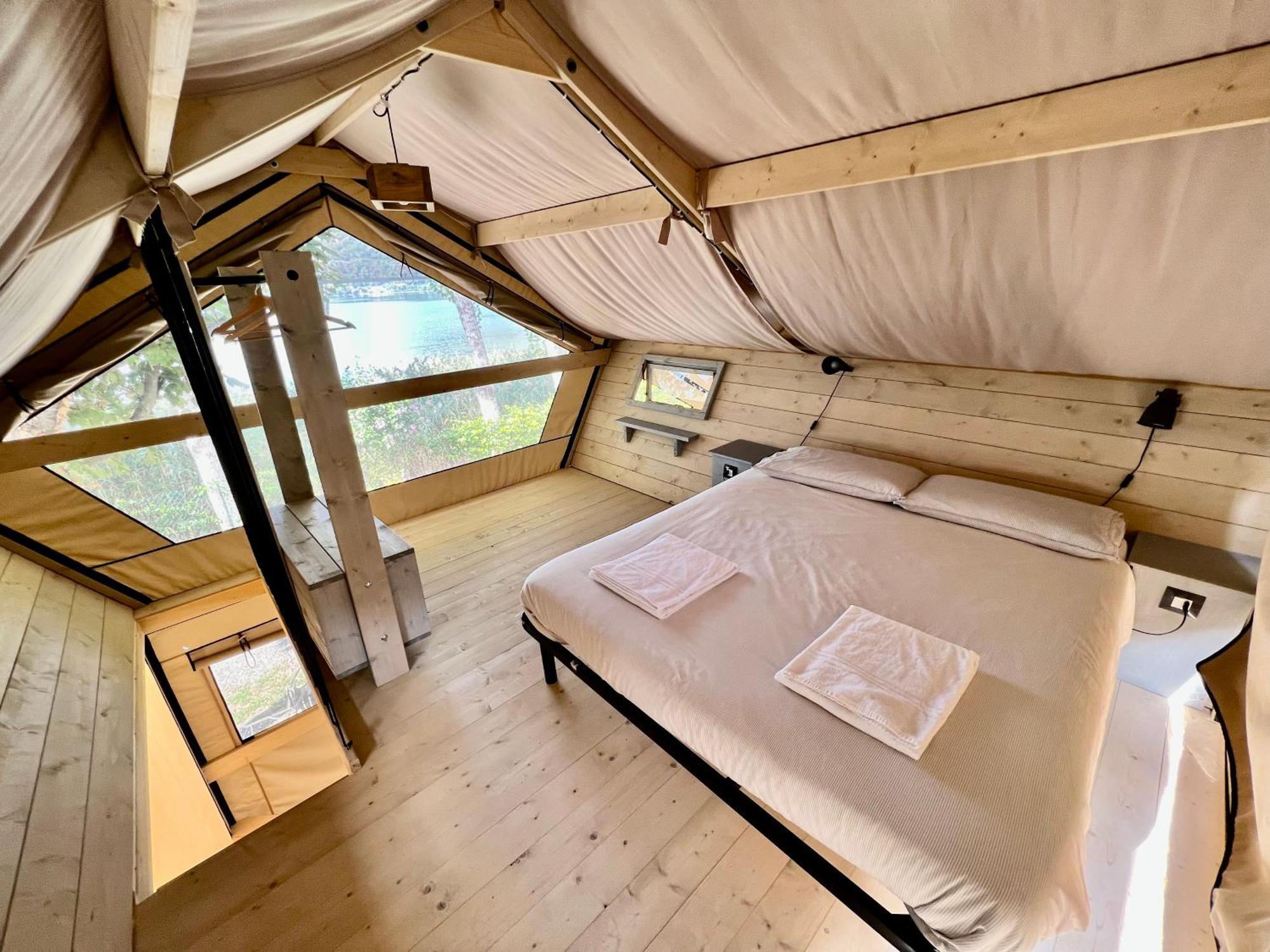 Glamping Camping Rivabella Lecco Bagian luar foto