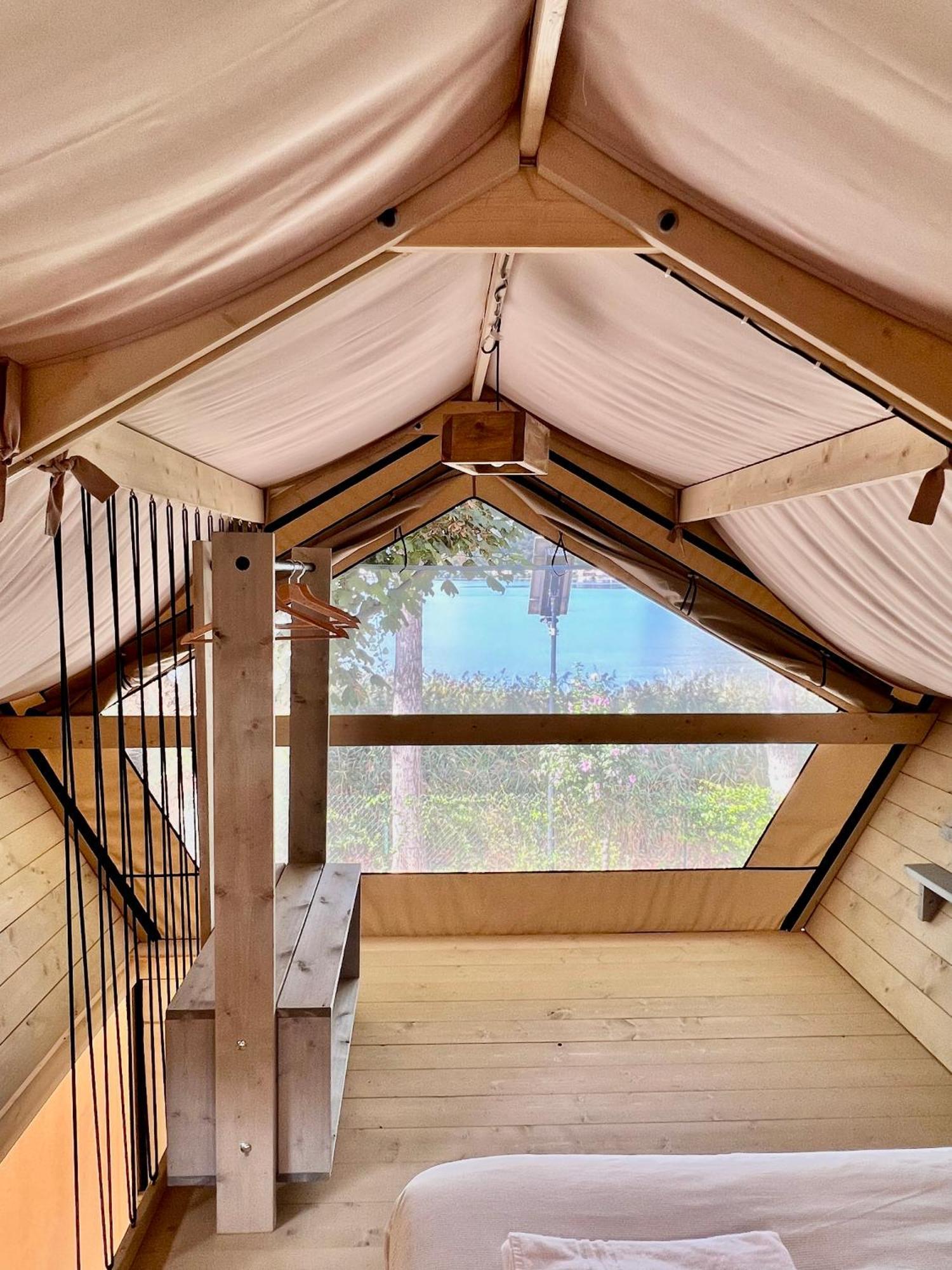 Glamping Camping Rivabella Lecco Bagian luar foto