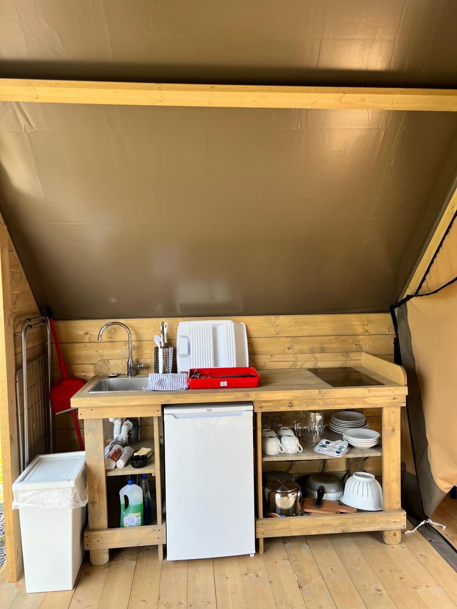 Glamping Camping Rivabella Lecco Bagian luar foto