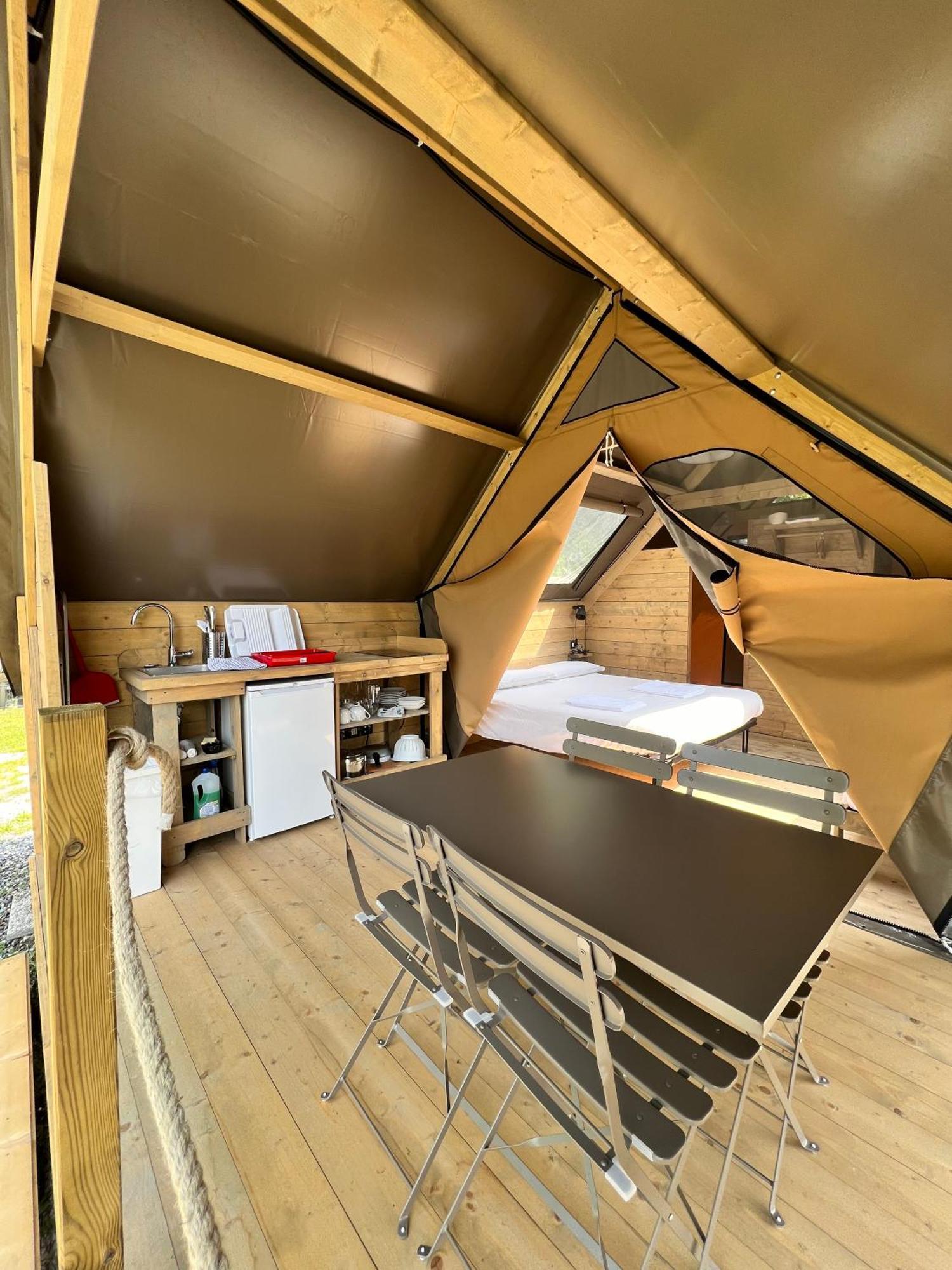 Glamping Camping Rivabella Lecco Bagian luar foto