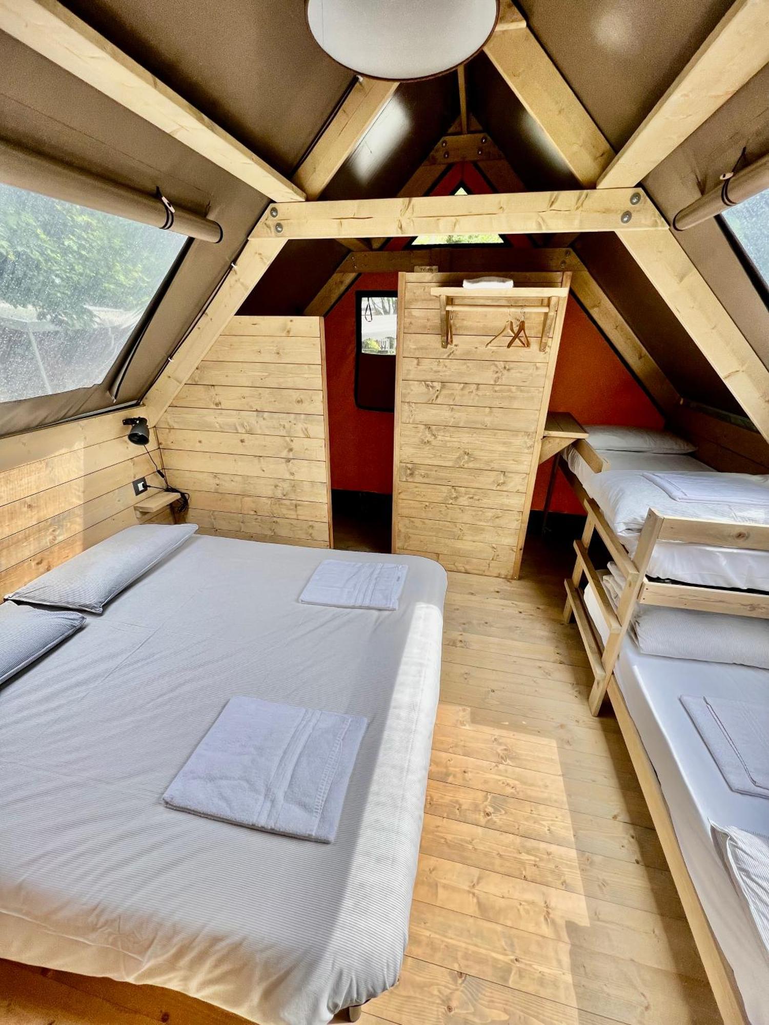 Glamping Camping Rivabella Lecco Bagian luar foto