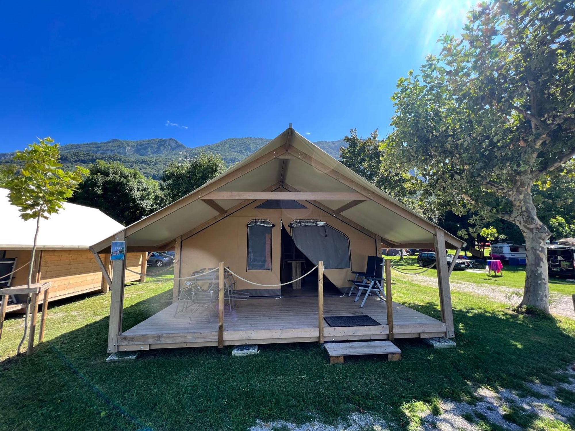 Glamping Camping Rivabella Lecco Bagian luar foto