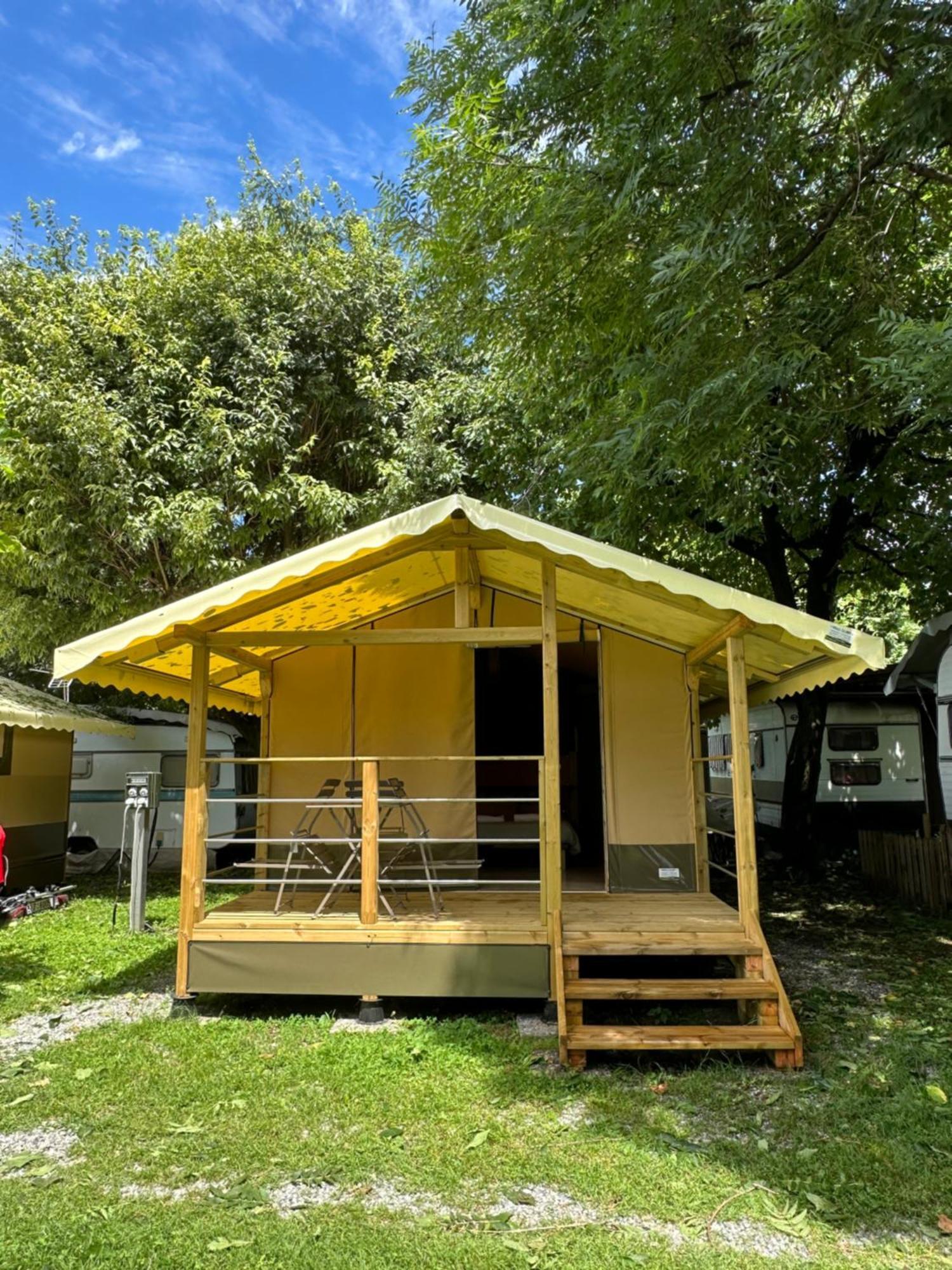 Glamping Camping Rivabella Lecco Bagian luar foto