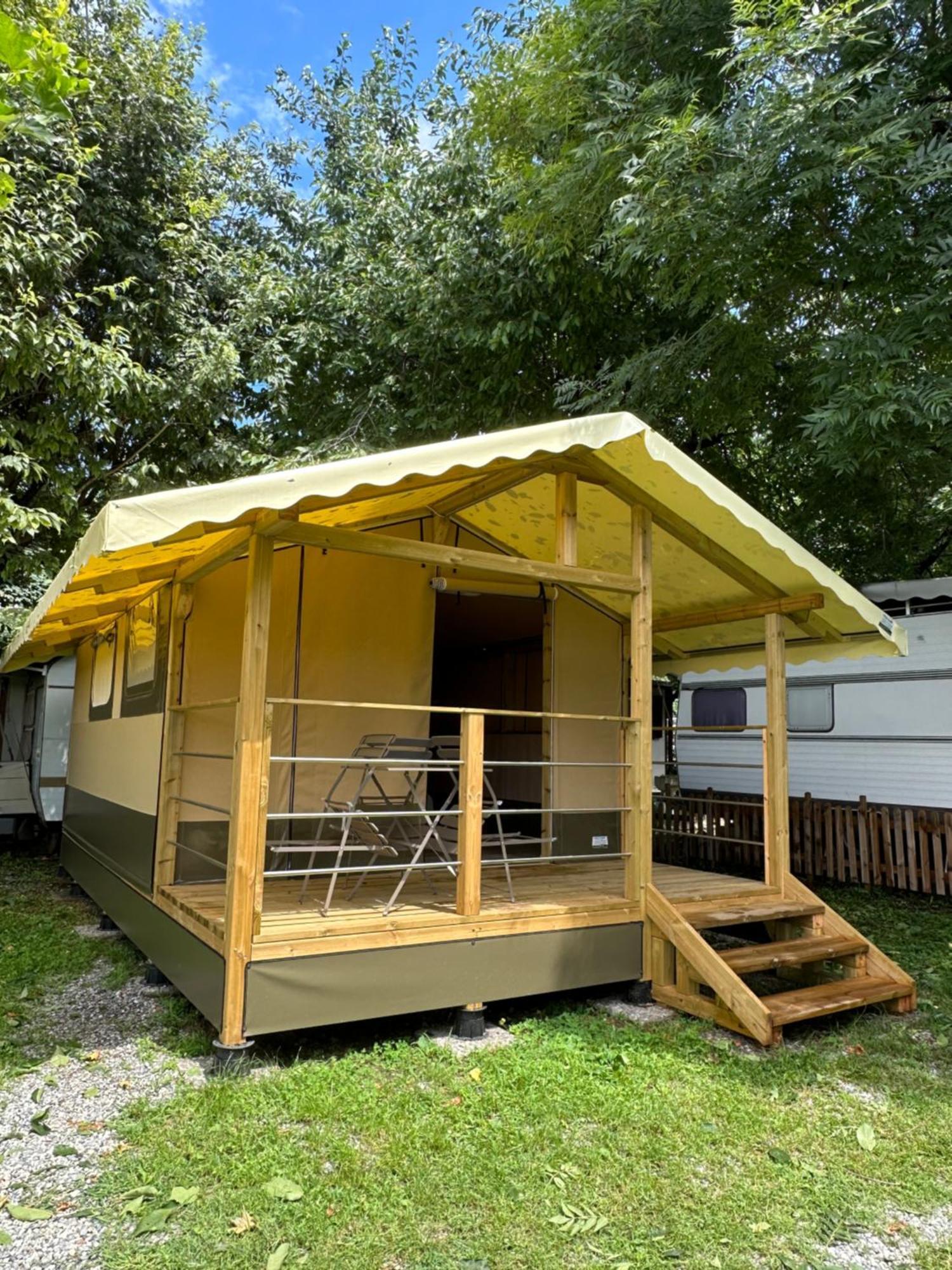 Glamping Camping Rivabella Lecco Bagian luar foto